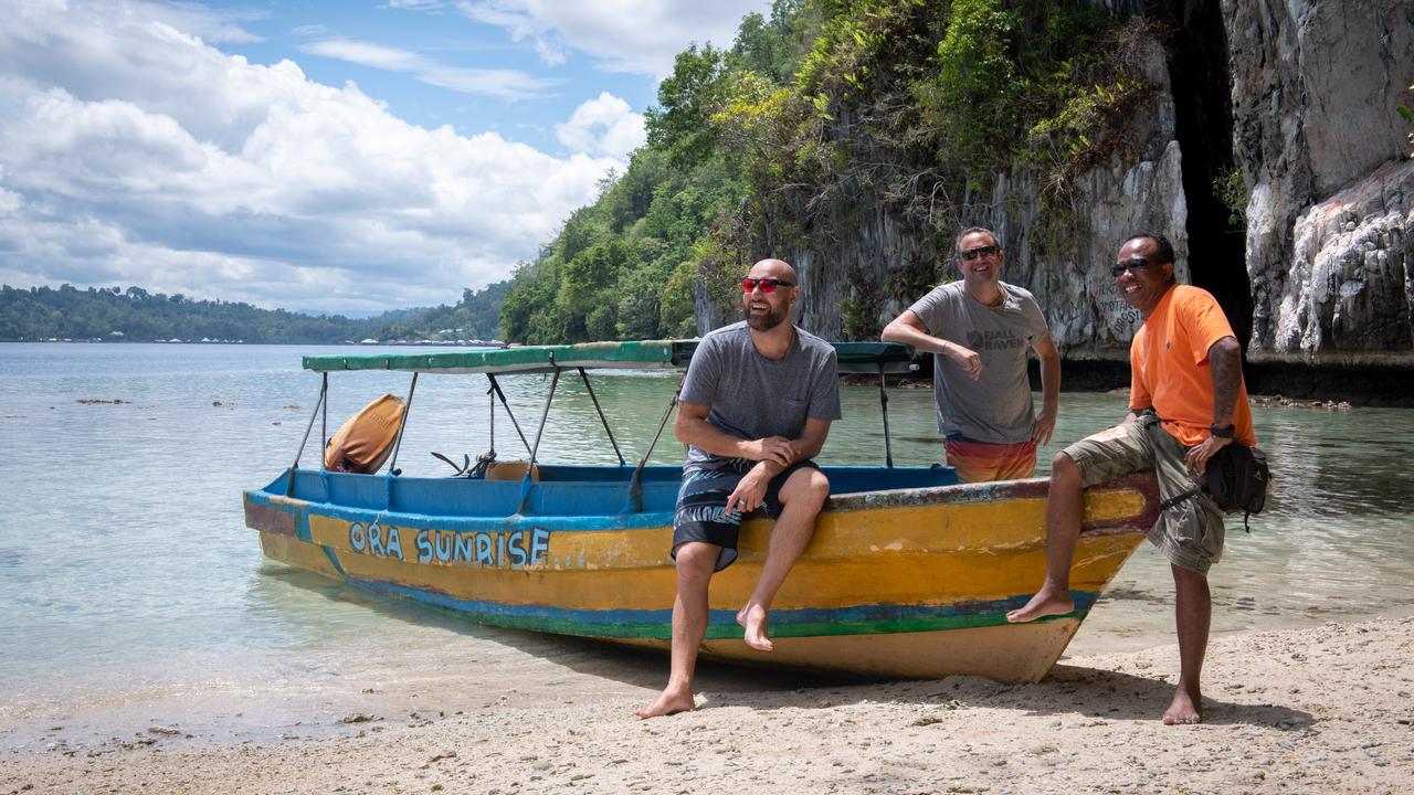 Stephen and Nick in Indonesia
