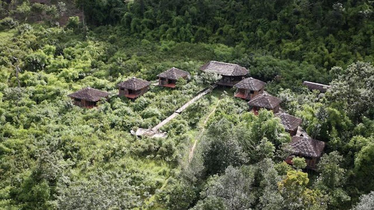 Aerial view of Rainbow Lodge