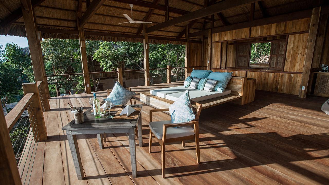 Veranda with day bed at Mango Bay Phu Quoc