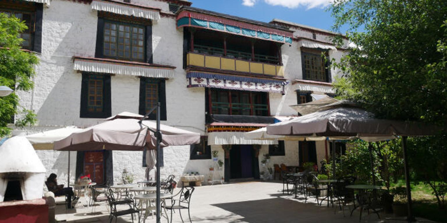 Courtyard at Yabshi Phunkhang