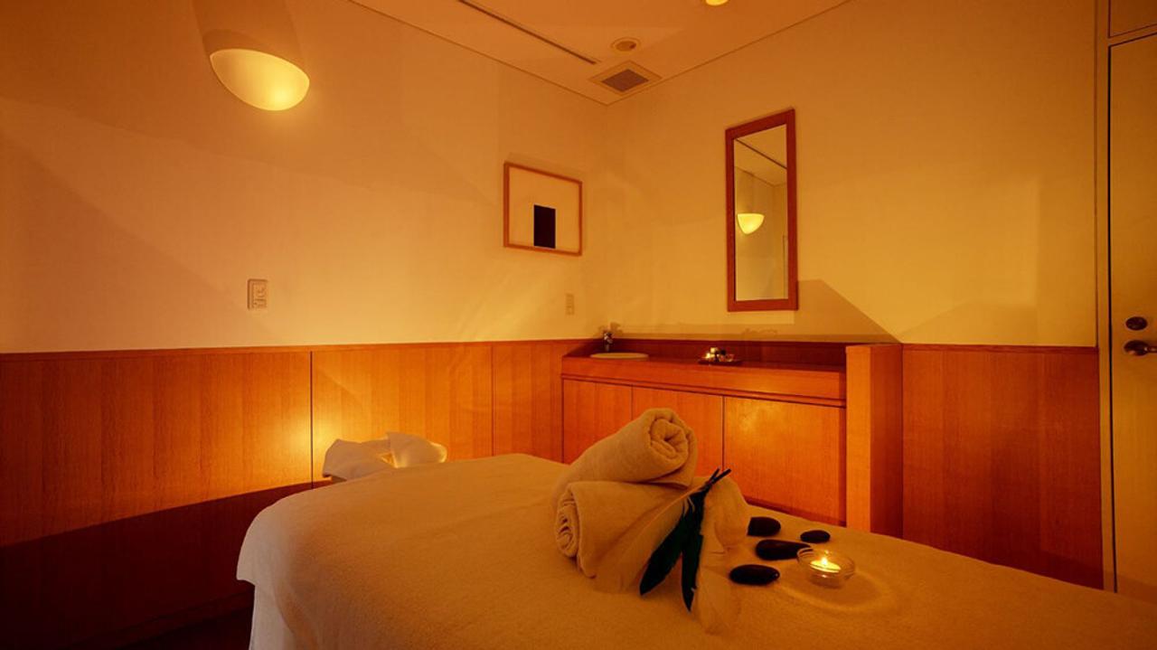 Spa treatment room at Benesse House
