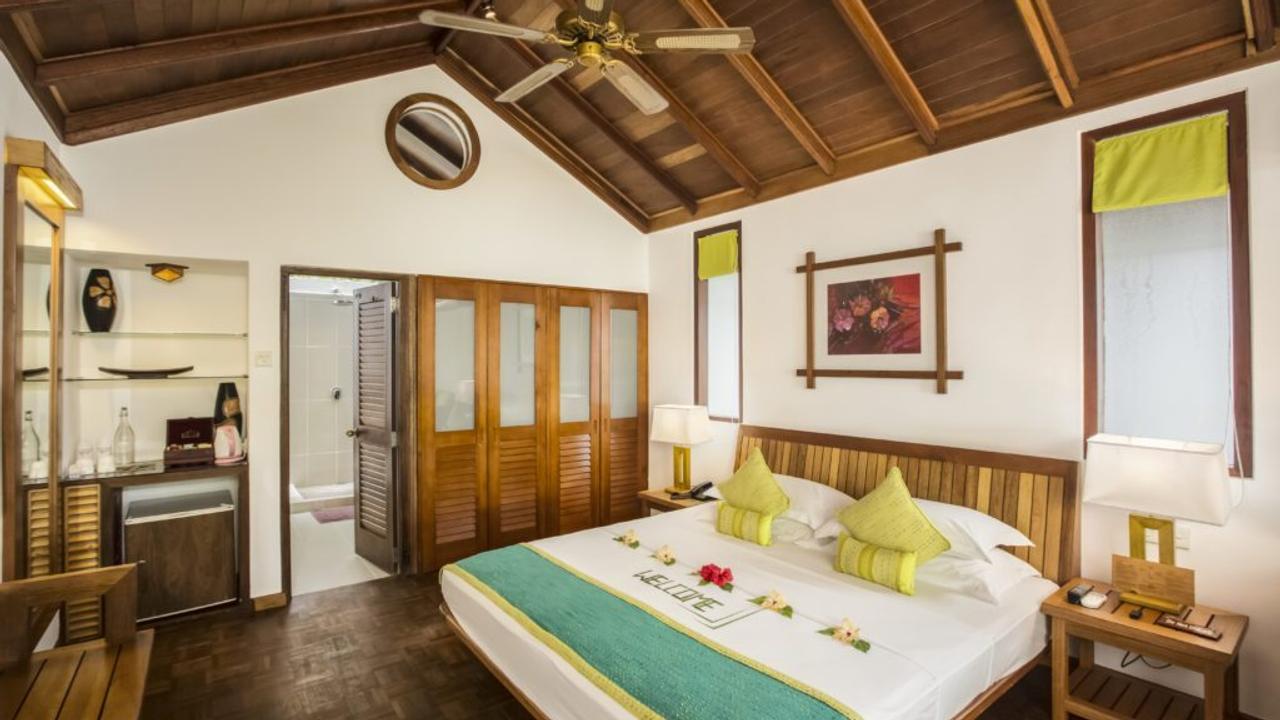 Bedroom at Reethi Beach