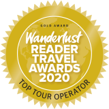 Wanderlust Travel Awards - Top Tour Operator 2020 - Gold